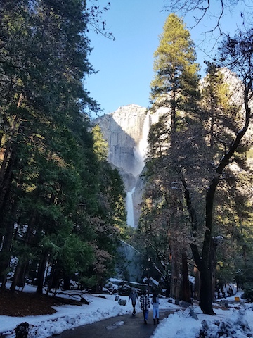 Upper and Lower Yosemite Falls