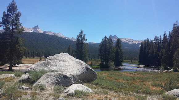 Unicorn Creek in Tuolumne Meadows