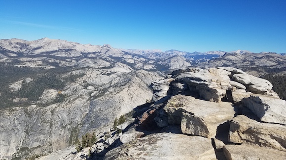 Tenaya Lake as seen from Cloud's Rest