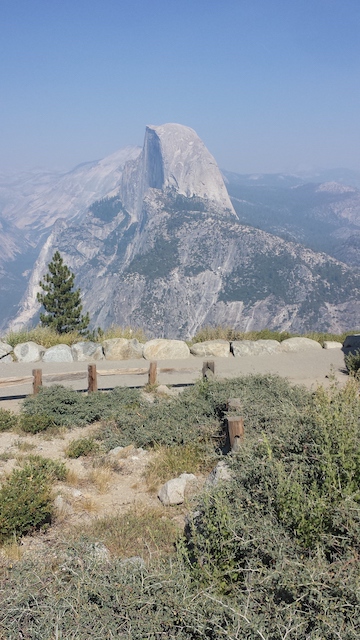 View of Half Dome from Glacier Point