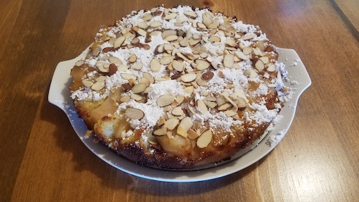 Almond Pear Cake