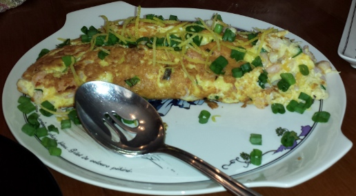Bay Shrimp Omelette