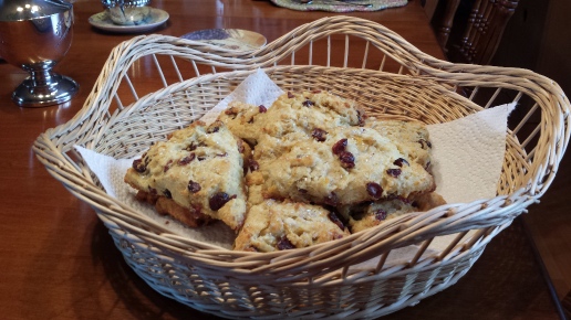 Orange-Cranberry Scones